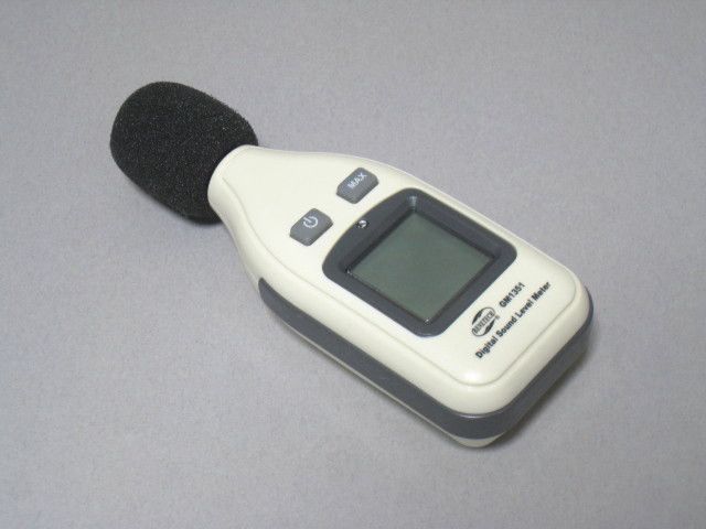 小型デジタル騒音計 RAMA11O08の画像2