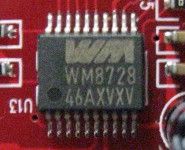 DACのWM8728の画像